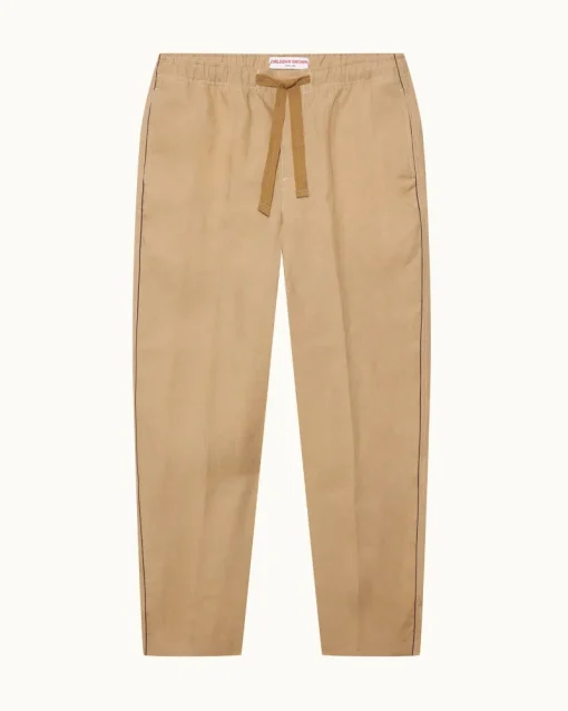 Orlebar Brown Alex Piping BISCUIT/DAMSON Best Sale