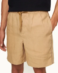 Orlebar Brown Alex Piping BISCUIT/DAMSON New