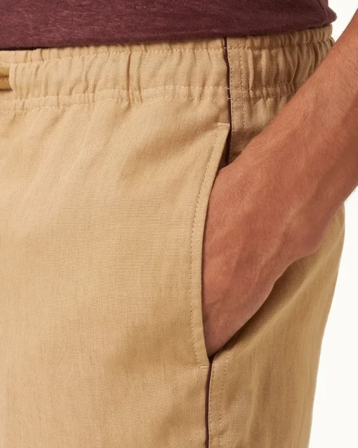 Orlebar Brown Alex Piping BISCUIT/DAMSON Best Sale