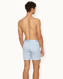 Orlebar Brown Bulldog WHITE/LIGHTISLANDSKY Best