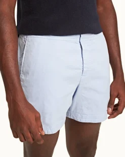 Orlebar Brown Bulldog Garment Dye SOFTBLUE Outlet