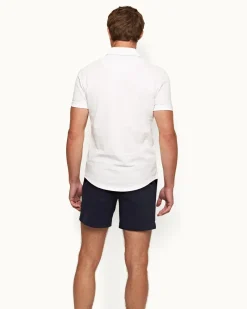 Orlebar Brown Bulldog Stretch-Cotton DARKNAVY Hot