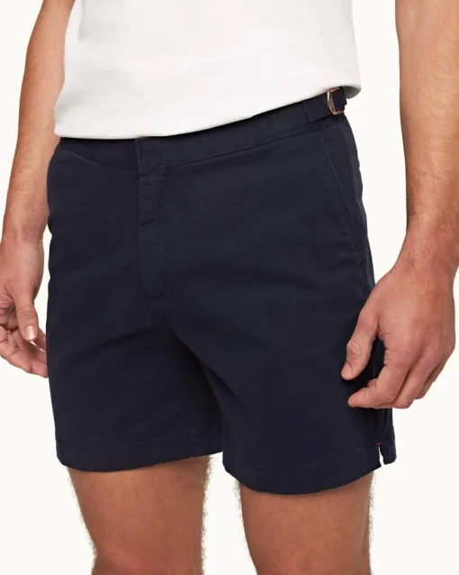 Orlebar Brown Bulldog Stretch-Cotton DARKNAVY Hot