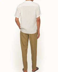 Orlebar Brown Carsyn Linen AGAVEGREEN Store