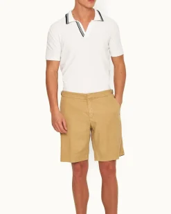 Orlebar Brown Dane Garment Dye BISCUIT Hot