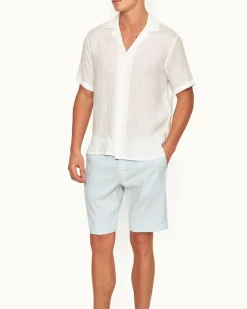 Orlebar Brown Dane Garment Dye LIGHTSKYPOOL Online