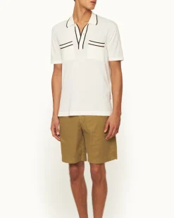 Orlebar Brown Dane Garment Dye AGAVEGREEN Discount