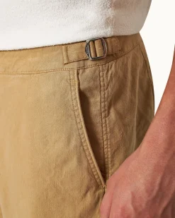 Orlebar Brown Dane Garment Dye BISCUIT Hot