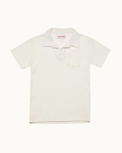 Orlebar Brown Digby Towelling WHITE Discount