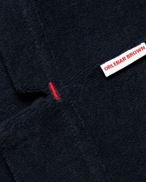Orlebar Brown Digby Towelling NAVY Best Sale