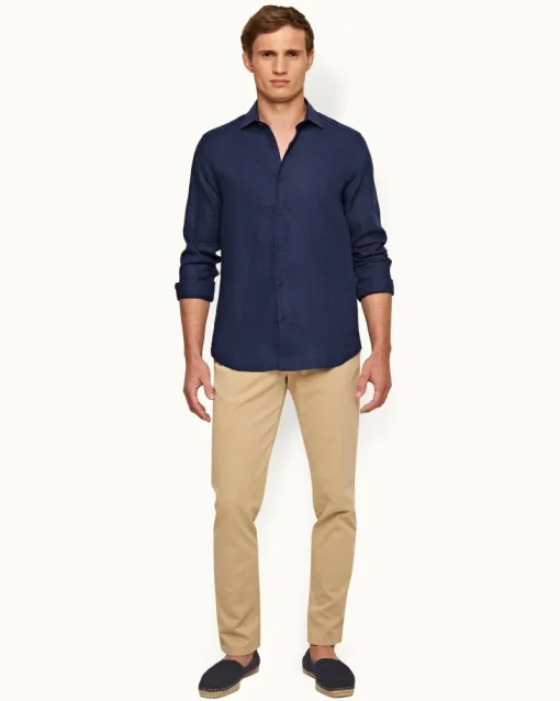 Orlebar Brown Fallon Cotton SANDDUNE Hot