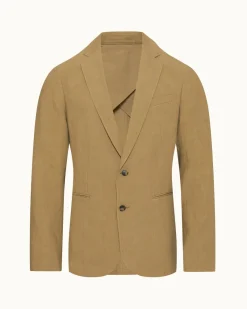 Orlebar Brown Garret Linen AGAVEGREEN Cheap