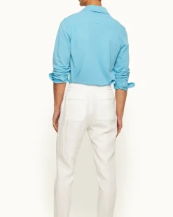 Orlebar Brown Giles Pique CALIFORNIABLUE Store