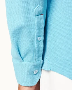 Orlebar Brown Giles Pique CALIFORNIABLUE Store