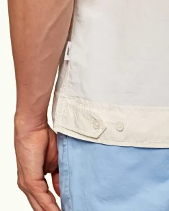 Orlebar Brown Golden Gun Shirt IVORY New