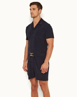 Orlebar Brown Goldfinger Onesie MIDNIGHTNAVY Online