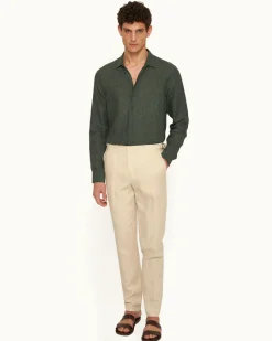 Orlebar Brown Griffon Linen CHAI Hot