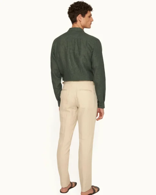 Orlebar Brown Griffon Linen CHAI Hot