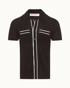 Orlebar Brown Keeling BLACK/WHITESAND Clearance