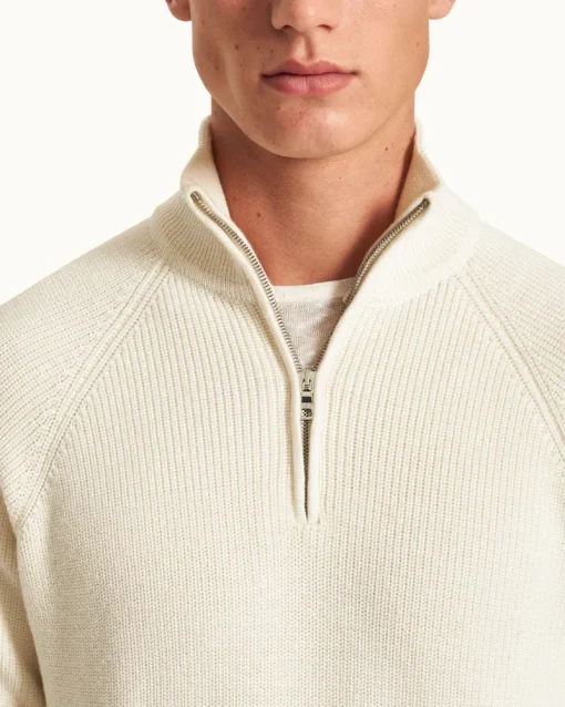 Orlebar Brown Lennard Rib WHITESAND Sale