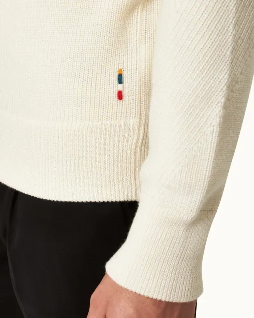 Orlebar Brown Lennard Rib WHITESAND Sale