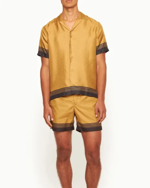 Orlebar Brown Maitan GOLD/BLACK Shop