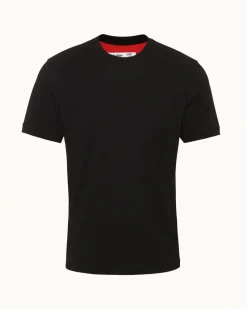 Orlebar Brown Ob Standard T BLACK/SUMMERRED Shop