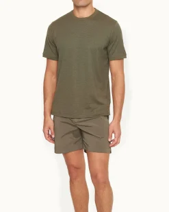 Orlebar Brown Ob Standard T VERDETURBINE/ARANCIOAPODIS Fashion