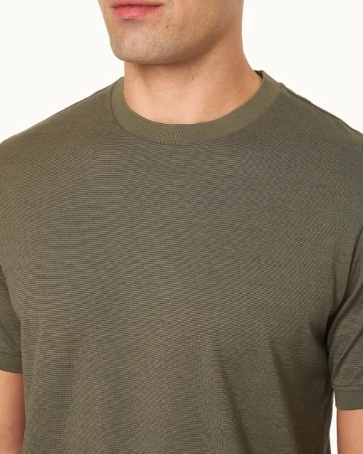 Orlebar Brown Ob Standard T VERDETURBINE/ARANCIOAPODIS Fashion