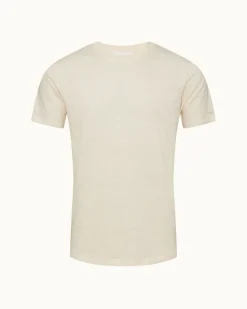 Orlebar Brown Ob Standard T Linen LATTE Sale