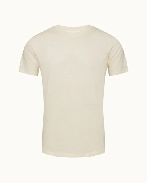 Orlebar Brown Ob Standard T Linen LATTE Sale
