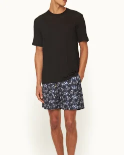 Orlebar Brown Ob Standard T Linen BLACK Clearance