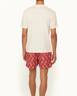 Orlebar Brown Ob Standard T Linen LATTE Sale