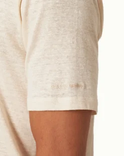 Orlebar Brown Ob Standard T Linen LATTE Sale