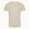Orlebar Brown Ob-T Linen PEBBLE Flash Sale