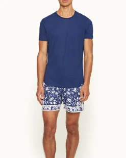 Orlebar Brown Ob-T Linen RIVERBLUE Outlet