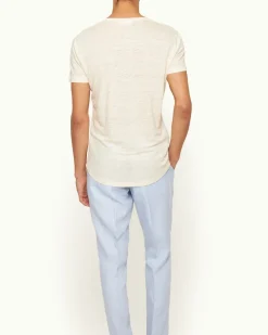 Orlebar Brown Ob-T Linen LATTE Best