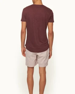 Orlebar Brown Ob-T Linen DAMSON Online