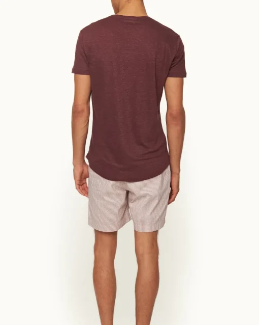 Orlebar Brown Ob-T Linen DAMSON Online