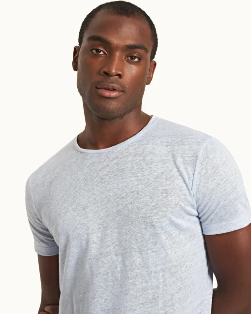 Orlebar Brown Ob-T Linen SOFTBLUE Online