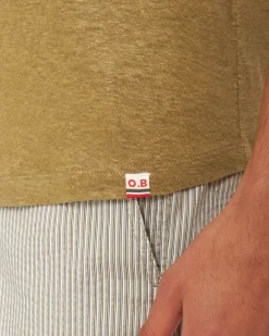 Orlebar Brown Ob-T Linen AGAVEGREEN Clearance