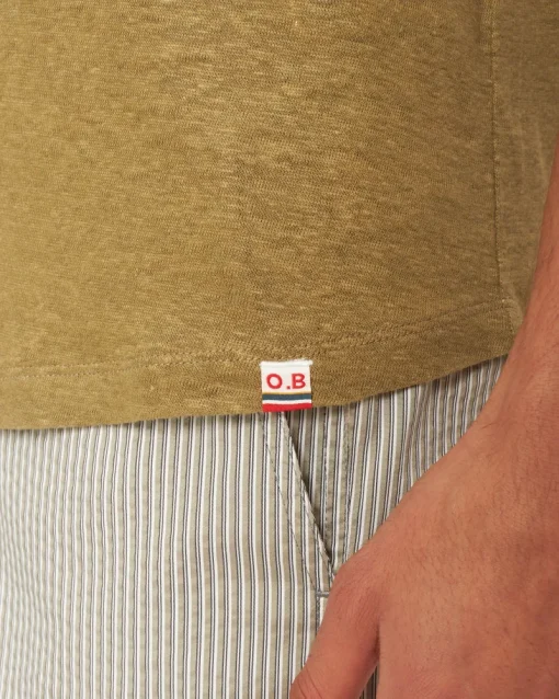 Orlebar Brown Ob-T Linen AGAVEGREEN Clearance