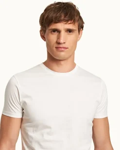 Orlebar Brown Ob-T Mercerised WHITE Online