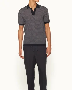 Orlebar Brown Roddy NIGHTIRIS/WHITE Best Sale