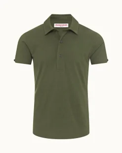 Orlebar Brown Sebastian Cotton Silk THYME Clearance