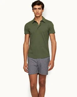 Orlebar Brown Sebastian Cotton Silk THYME Clearance