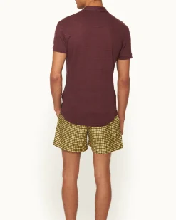 Orlebar Brown Sebastian Linen DAMSON Hot