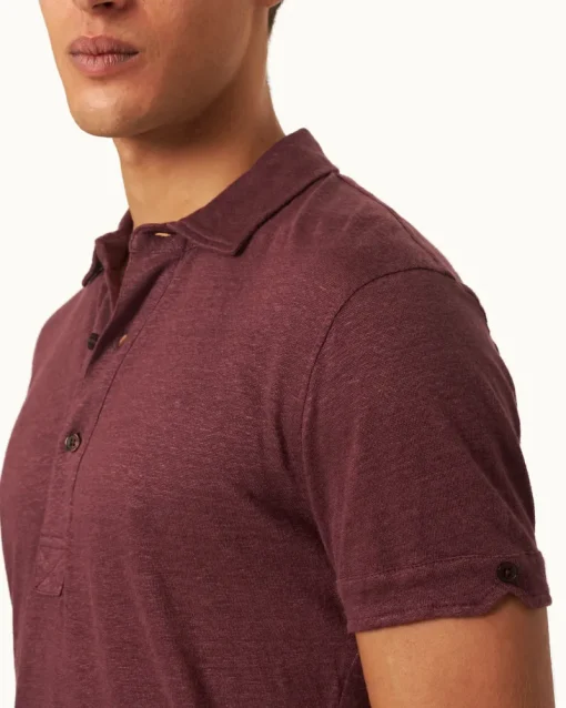 Orlebar Brown Sebastian Linen DAMSON Hot