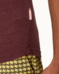 Orlebar Brown Sebastian Linen DAMSON Hot