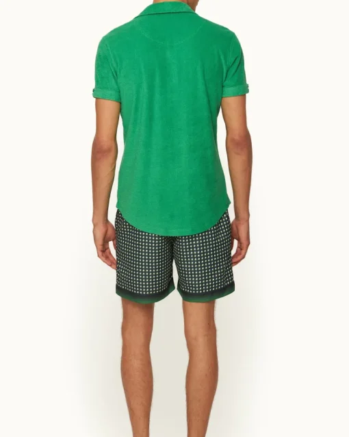 Orlebar Brown Sebastian Towelling CADDIEGREEN Sale